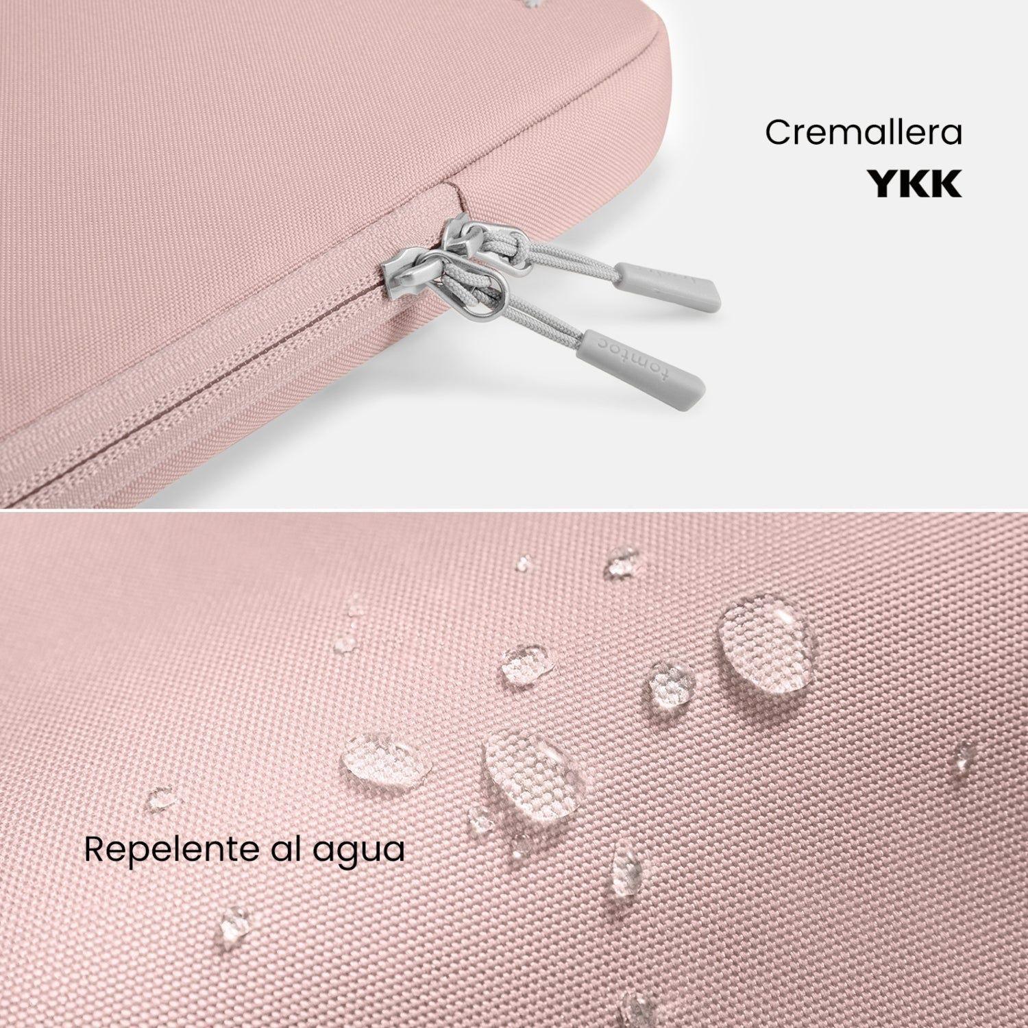 Tomtoc Funda Defender-A13 para MacBook Pro de 14" Rosado-7