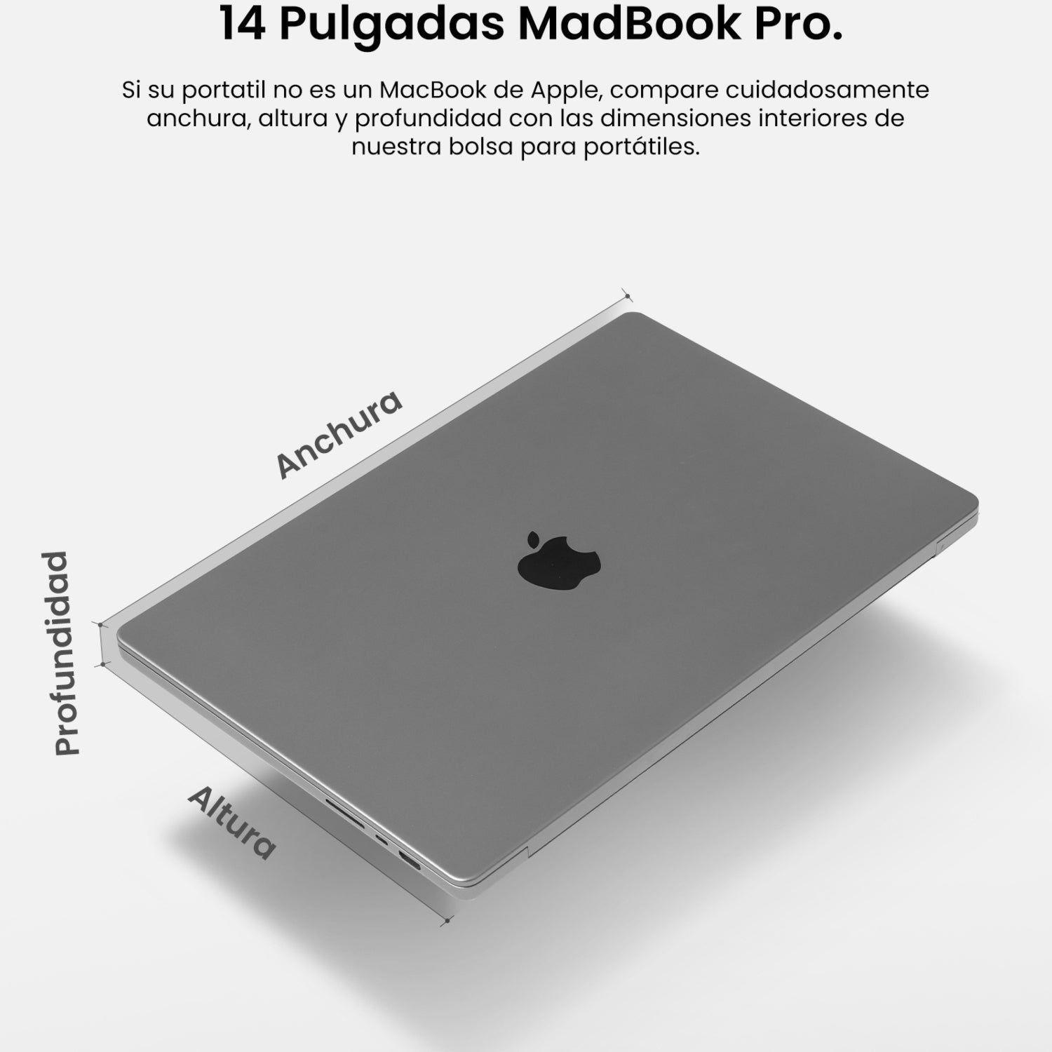 Tomtoc Funda Defender-A13 para MacBook Pro de 14" Rosado-8