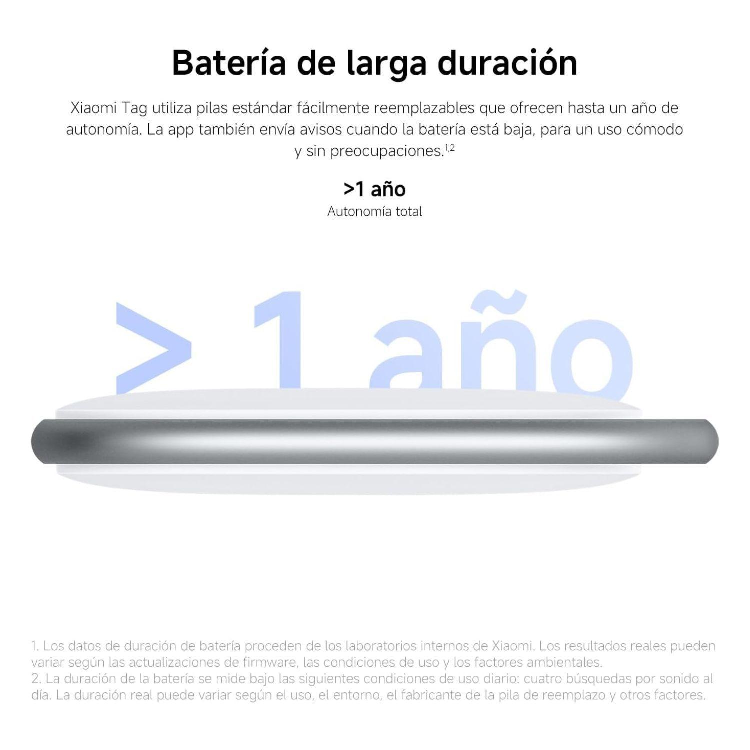 Xiaomi Tag Etiqueta de Localización NFC IP67 Bluetooth 5.4 1 Unidad-6