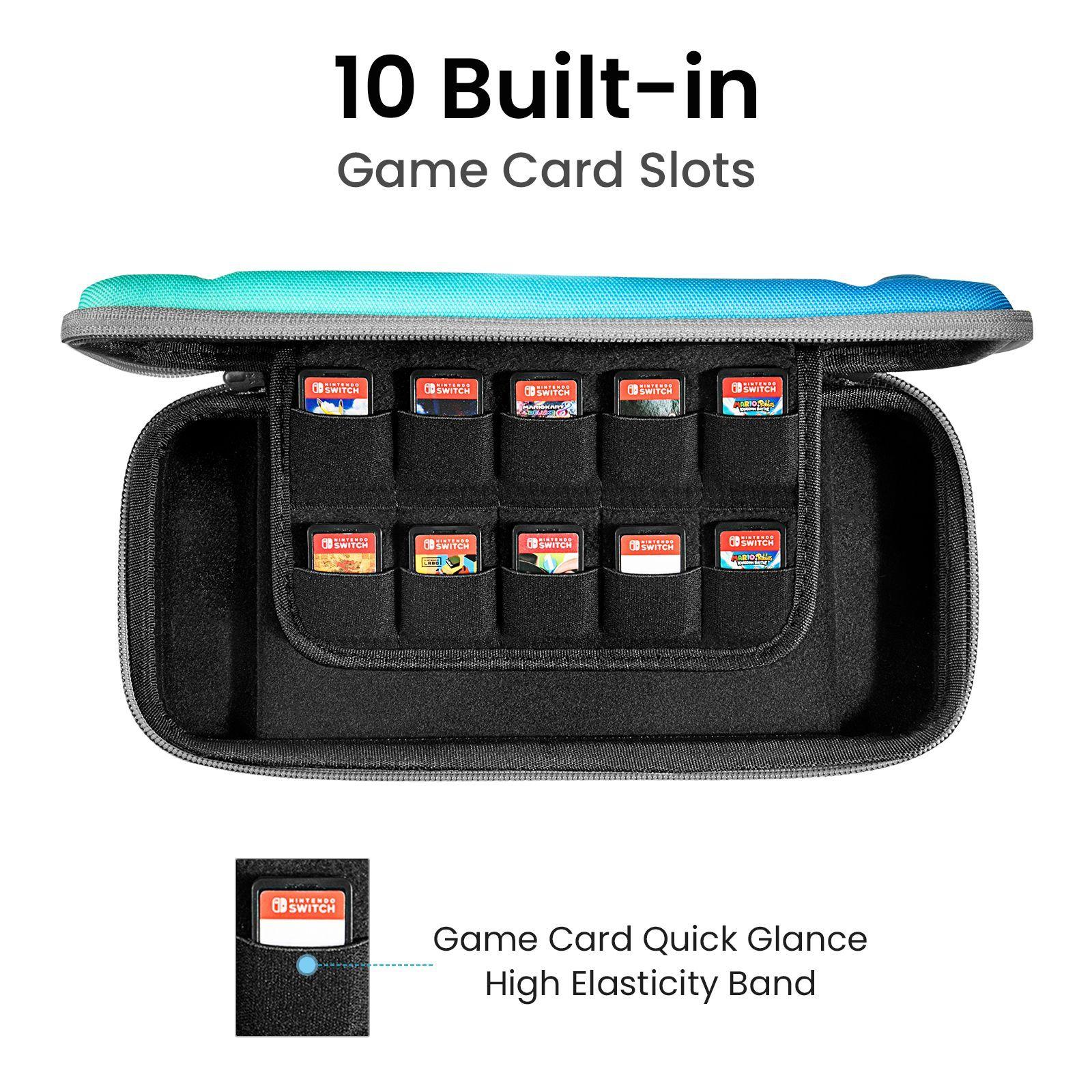 Tomtoc Estuche Ligero Para Nintendo Switch OLED - Azul Cielo-2