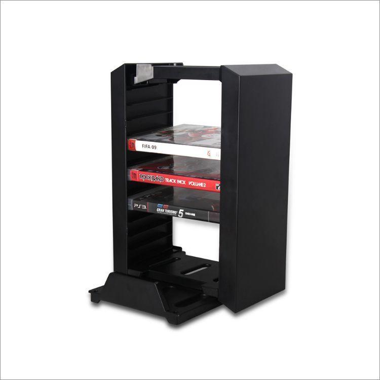 DOBE - Base de almacenamiento para PS4/XBOX One - 12 juegos-0