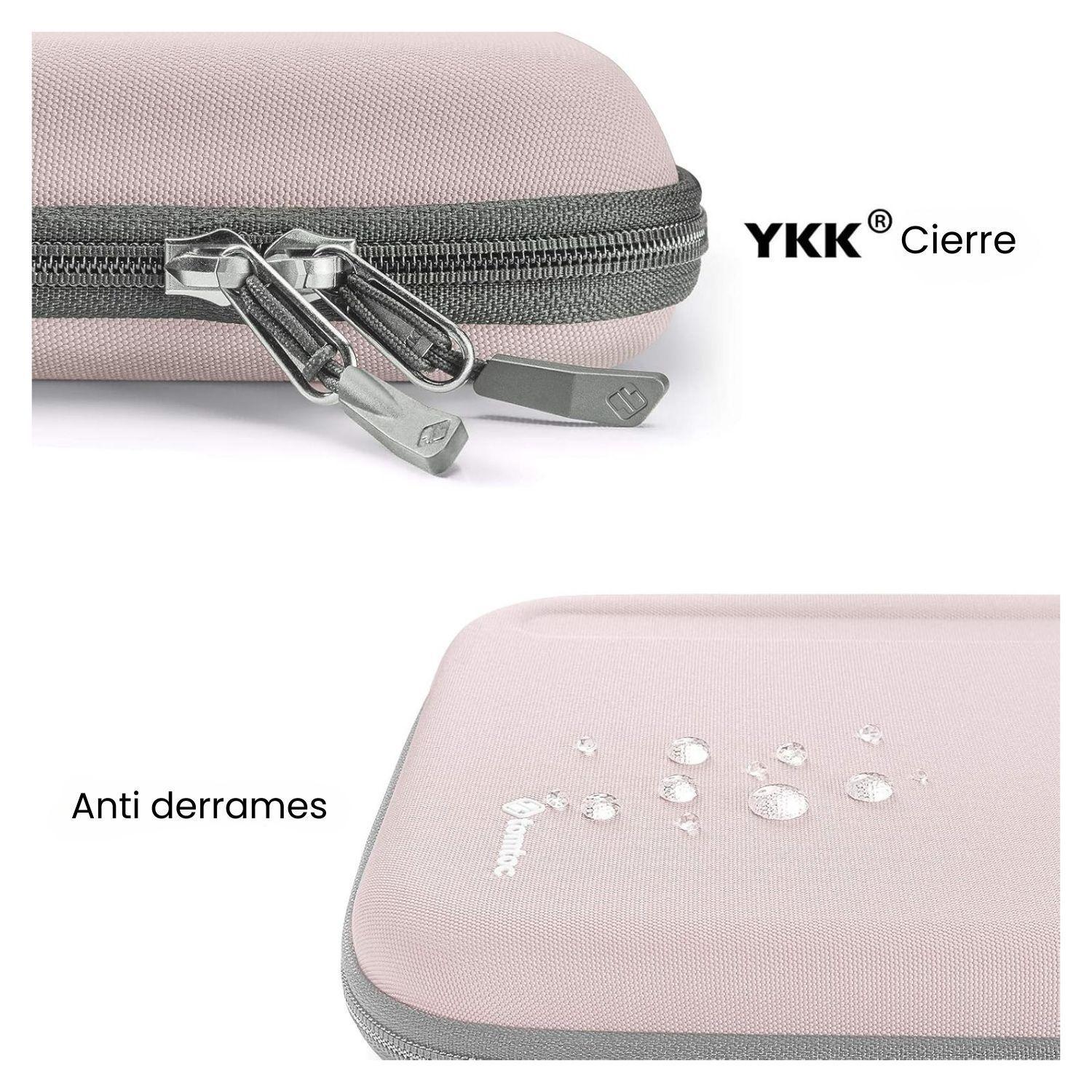Tomtoc Estuche Portafolio FancyCase-B06 para iPad Air/Pro de 11" - Rosado-4