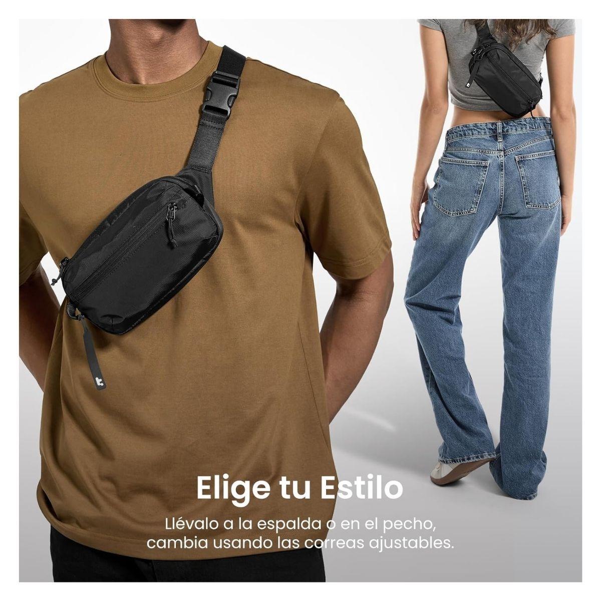 Tomtoc Banano Aviator-T33 3.5L Grande - Negro-3