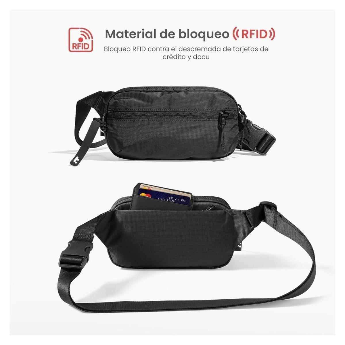Tomtoc Banano Aviator-T33 3.5L Grande - Negro-4