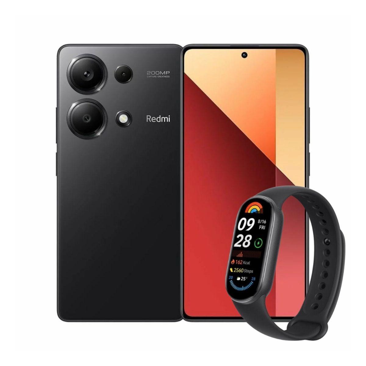 Xiaomi Redmi Note 13 PRO 4G 8GB+256GB Negro + Mi Band 9-0