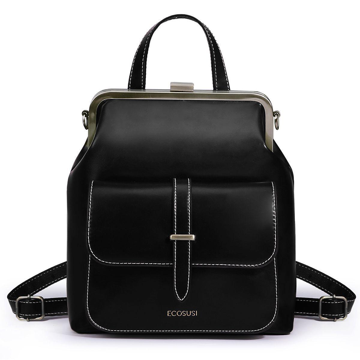 Ecosusi Mochila & bolso casual SHORTY - negro-0