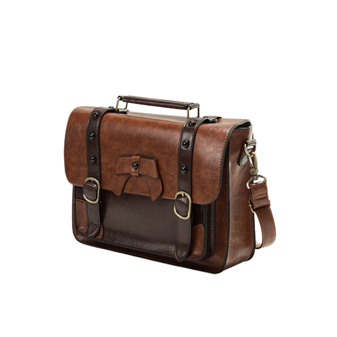 Ecosusi Bolso & bandolera BRIEFE para laptop de 13” – café-3