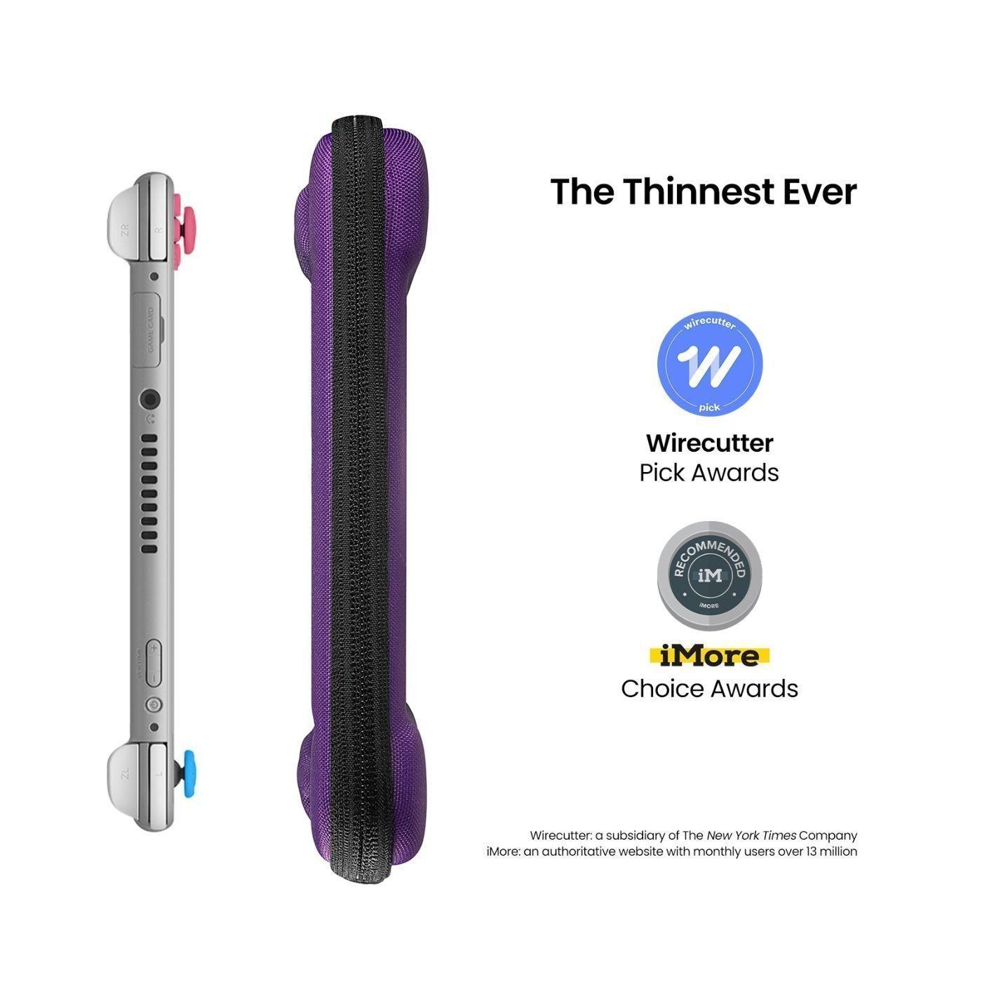 Tomtoc Estuche Ligero Para Nintendo Switch Lite - Dark Night purple-2