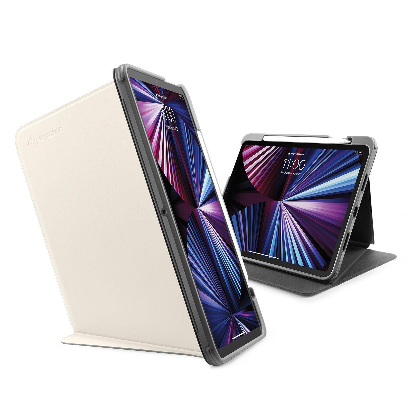 Tomtoc Funda Vertical iPad Pro 11″ 4ª/3ª gn Blanco-4