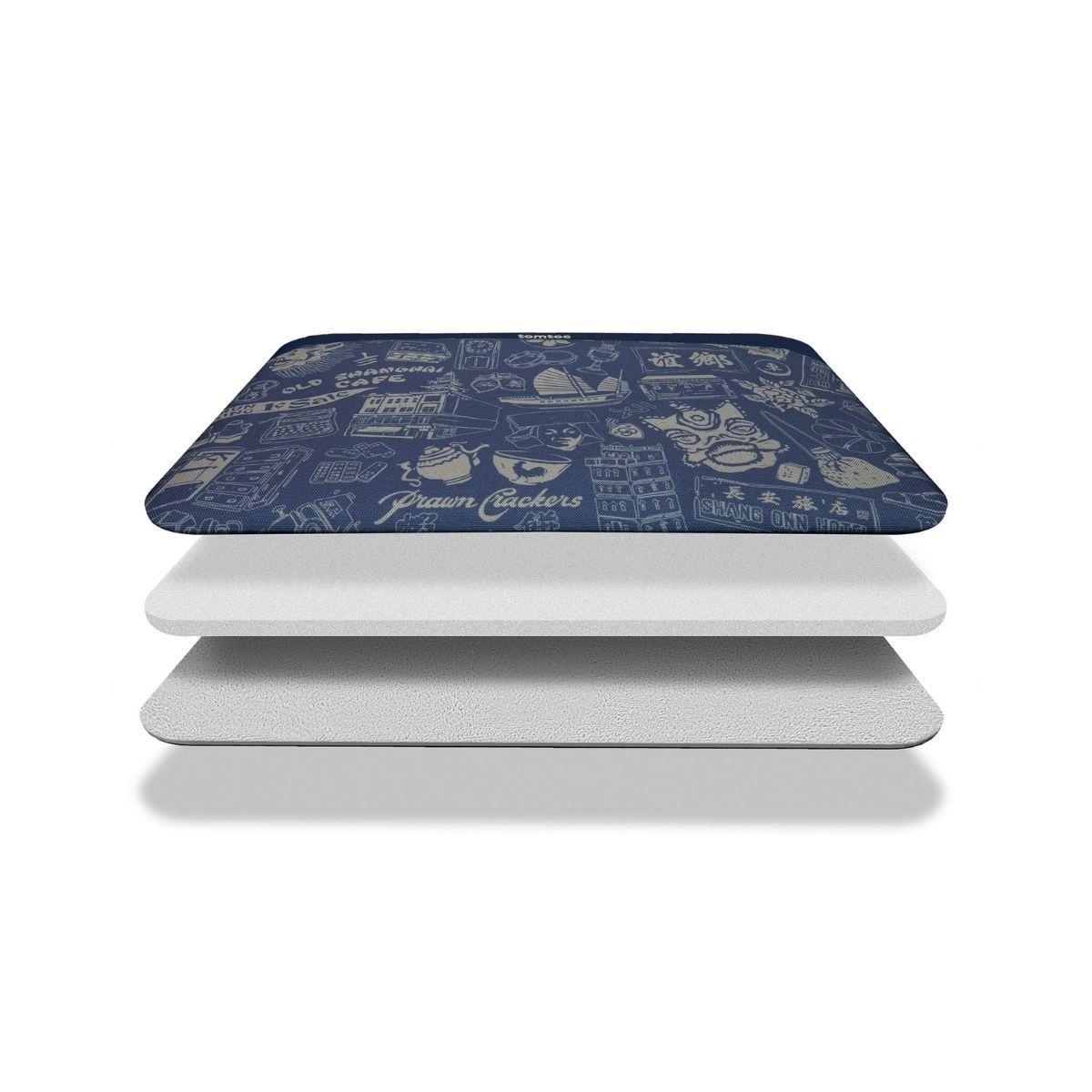 Tomtoc Funda Light-A18 OCHM para Macbook 14" - Azul-4