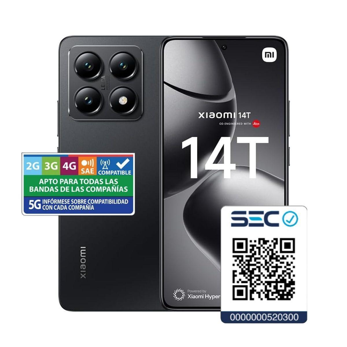 Xiaomi 14T 5G 12Gb + 512GB Negro Titán-1