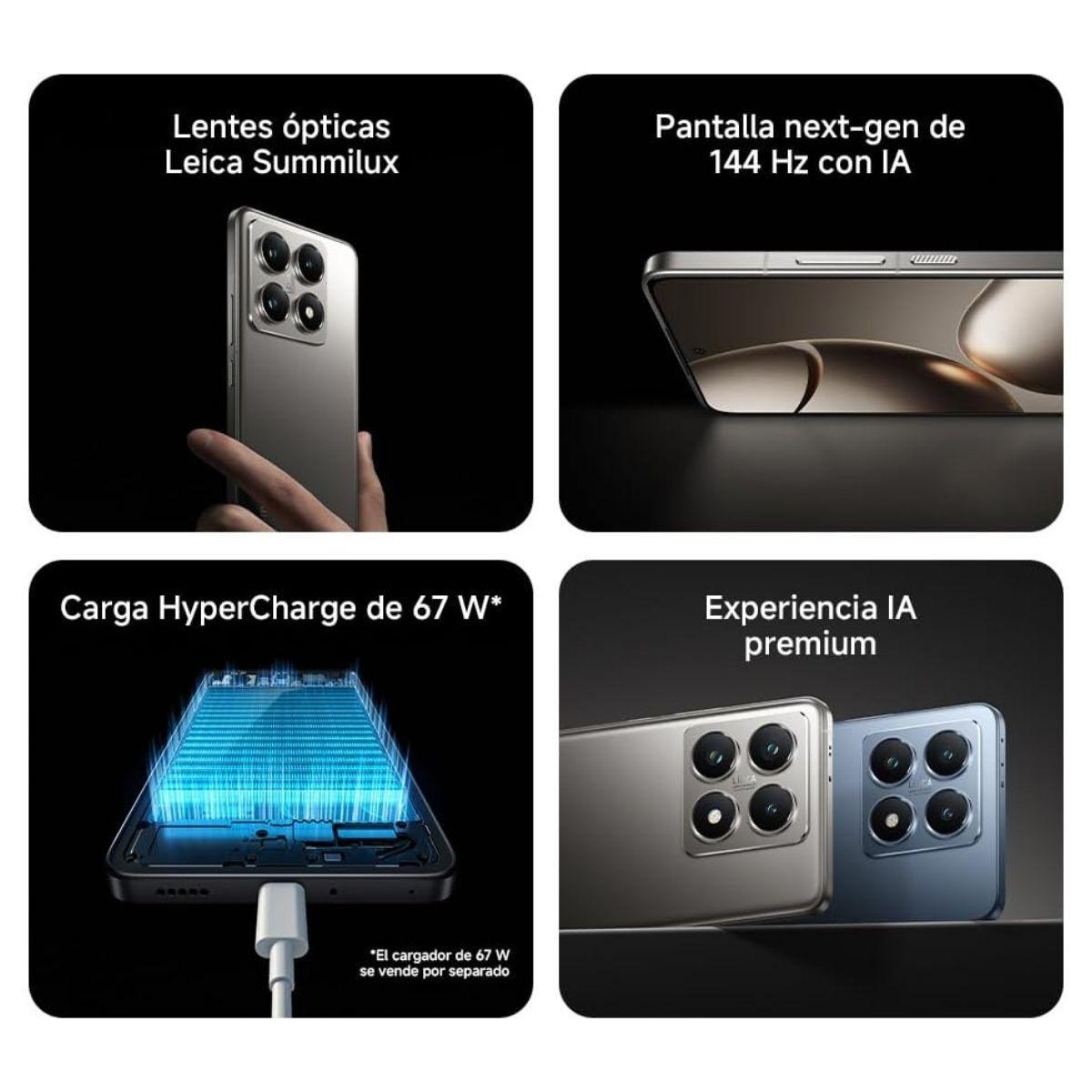 Xiaomi 14T 5G 12Gb + 512GB Negro Titán-6