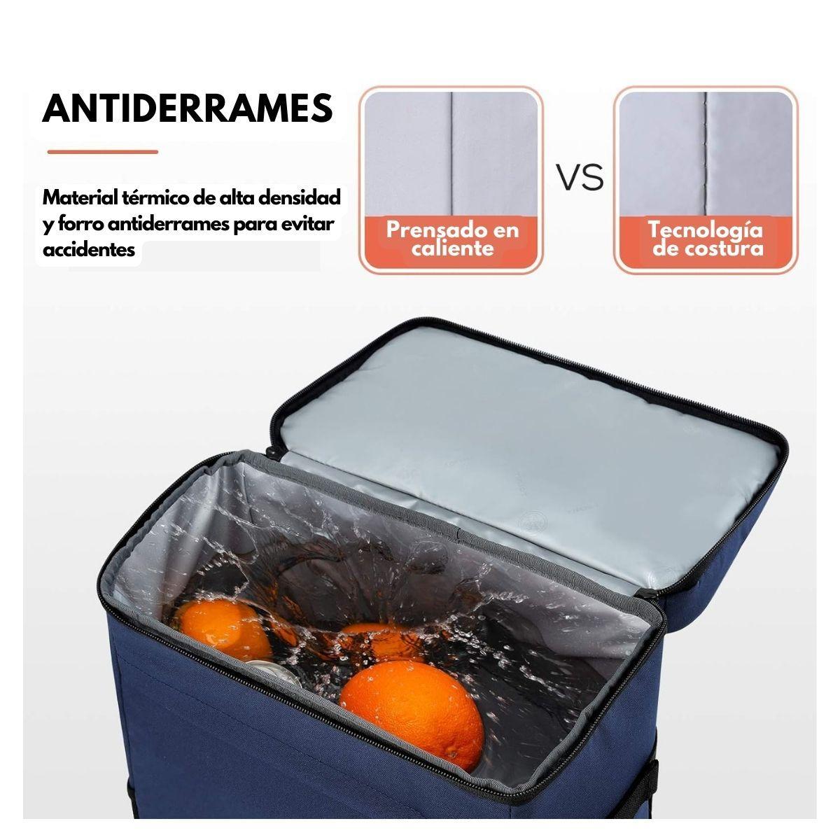 Tourit Mochila térmica para 32 latas - Azul-2