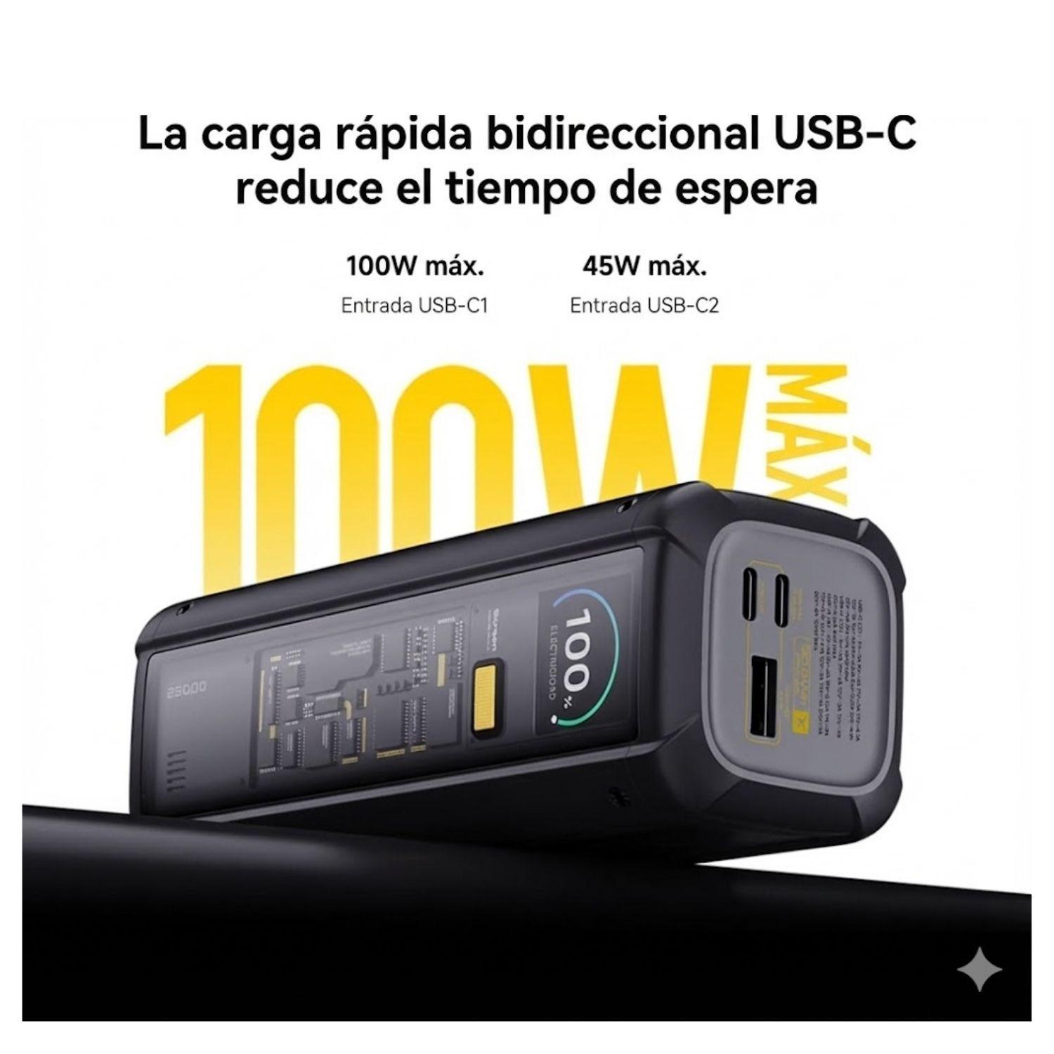 Xiaomi Power Bank HyperCharge 212W 25000 mAh GL Negro-6