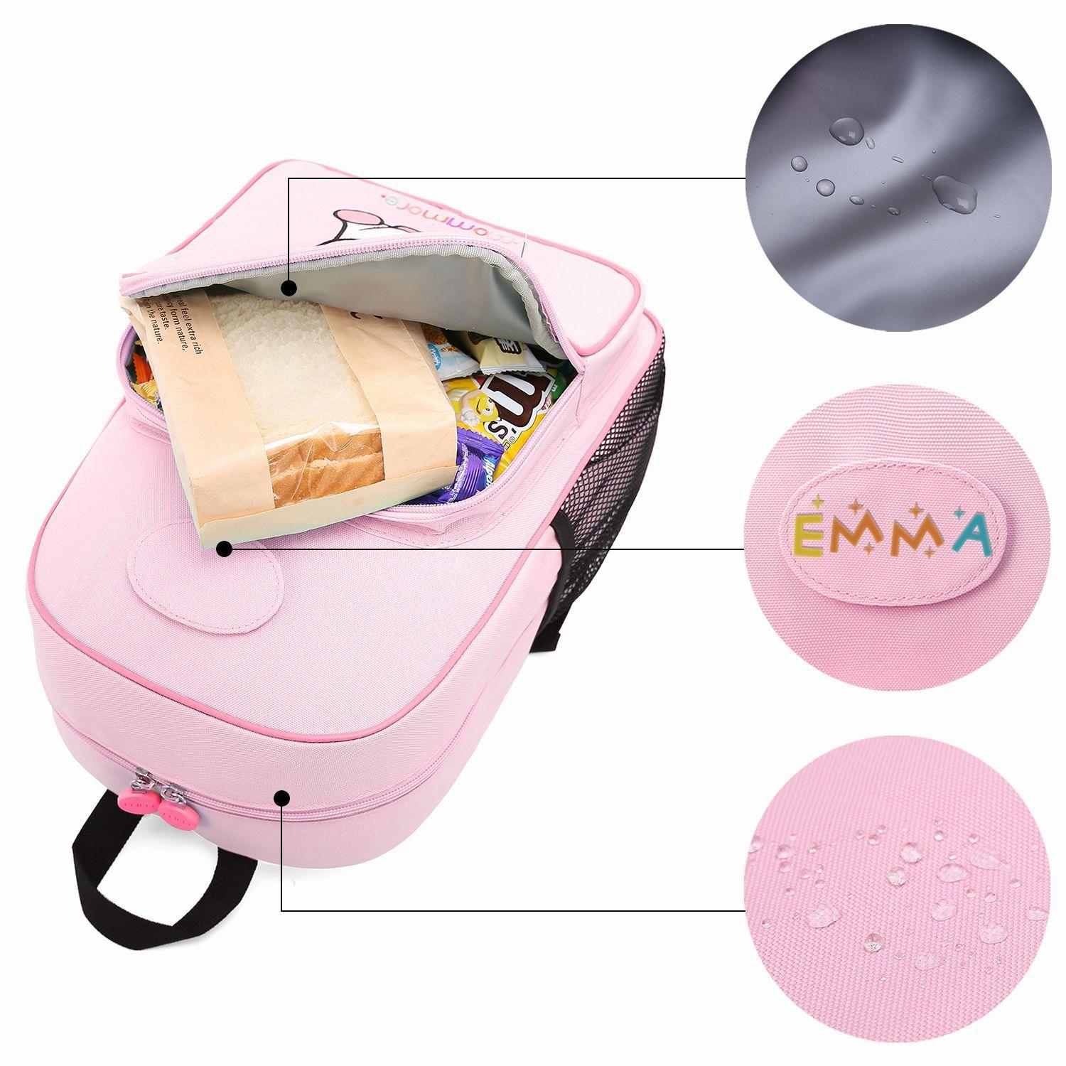 MOMMORE MOCHILA LOGY PARA NIÑOS - ROSADO-2