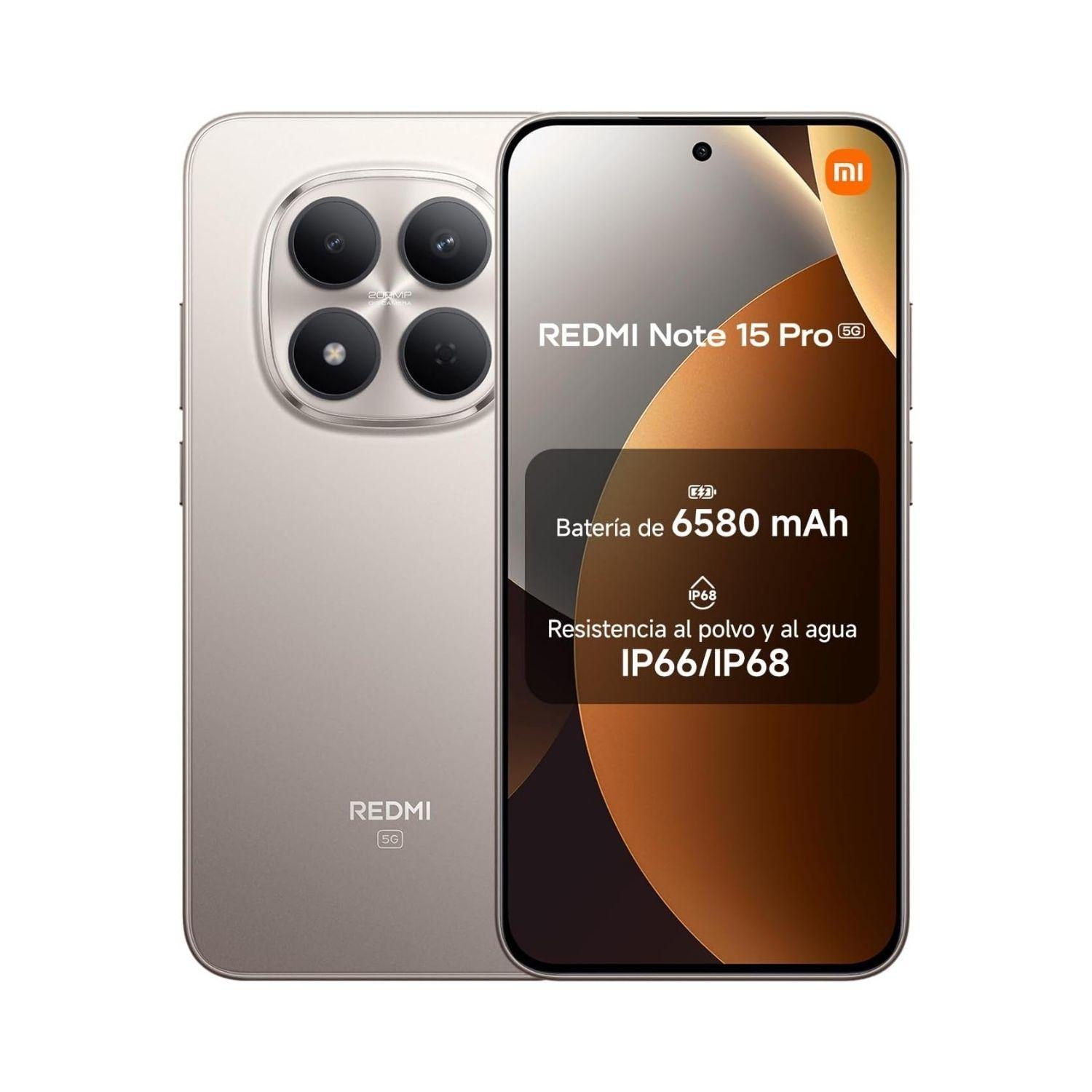 Xiaomi Redmi Note 15 Pro 5G 8GB + 512GB Titanio-1