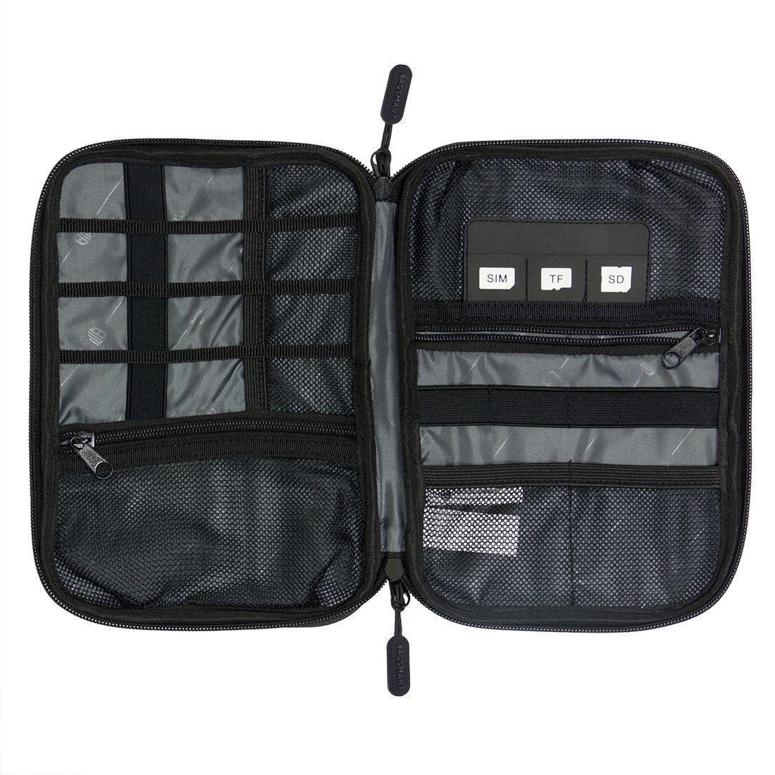 Bagsmart Organizador electrónico Glendora para viajes- Gris-3