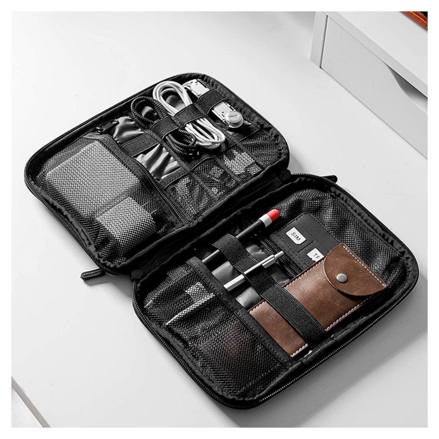 Bagsmart Organizador electrónico Glendora para viajes- Gris-7