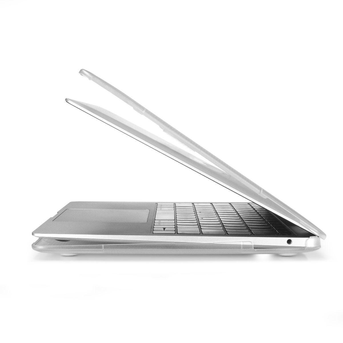 Funda protectora delgada rígida para MacBook Air 13'' Transparente-1