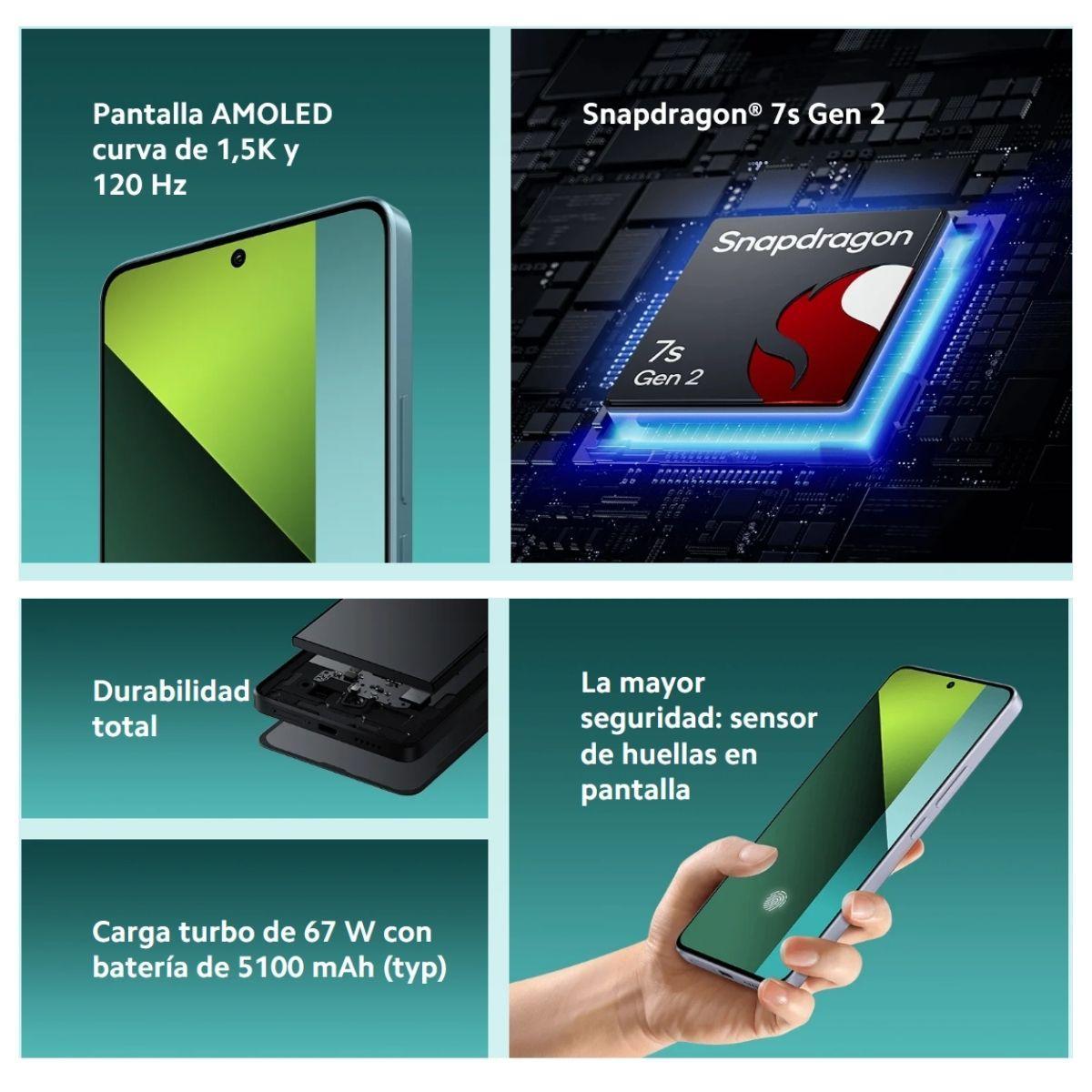 Xiaomi Redmi Note 13 PRO 5G 8GB+256GB Negro-7