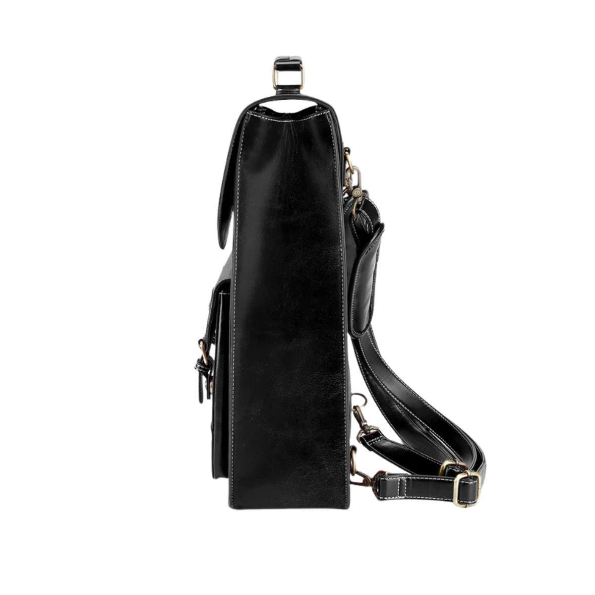 Ecosusi Mochila Wilder con Remaches para notebook 15,6" - Negro-4