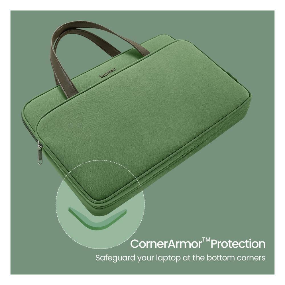 Tomtoc Maletín Premium H21 para Macbook Pro de 16" - Verde-4