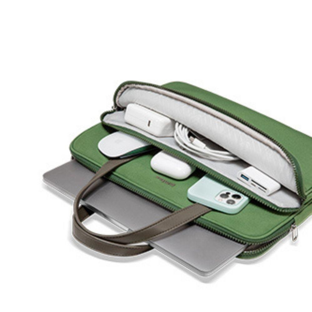 Tomtoc Maletín Premium H21 para Macbook Pro de 16" - Verde-3
