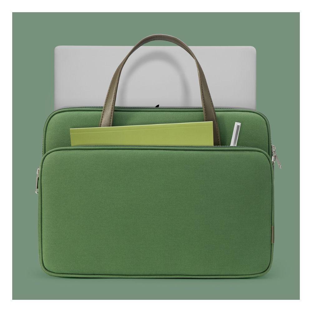 Tomtoc Maletín Premium H21 para Macbook Pro de 16" - Verde-5