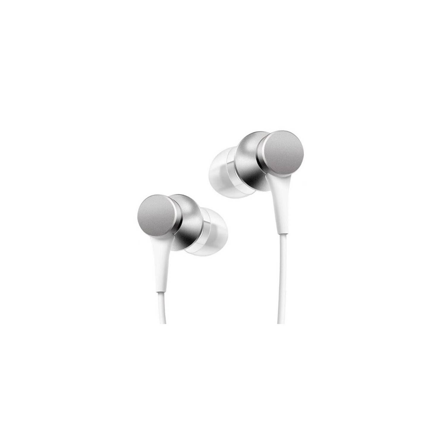 Audífonos In-ear Xiaomi Mi Headphones Basic - Plateado-1
