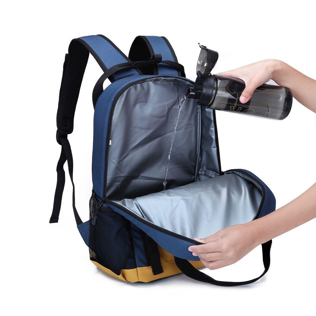 TOURIT Wagtails Mochila  Premium con enfriador vacacional-23L Azul-4