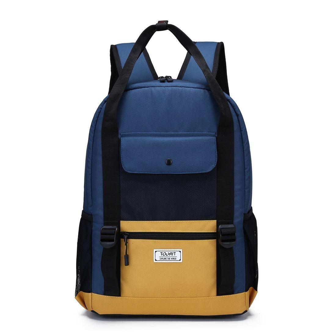 TOURIT Wagtails Mochila  Premium con enfriador vacacional-23L Azul-0