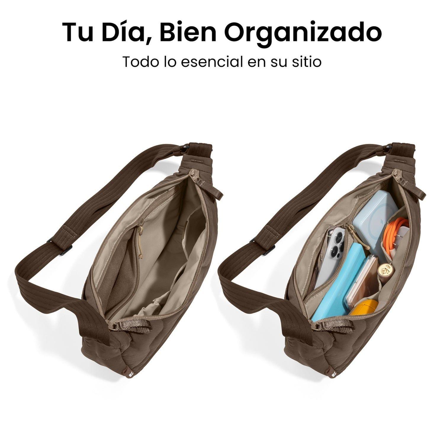 Tomtoc Bolso Bandolera Terra-T34 Ligero 3,5L Caramelo-6