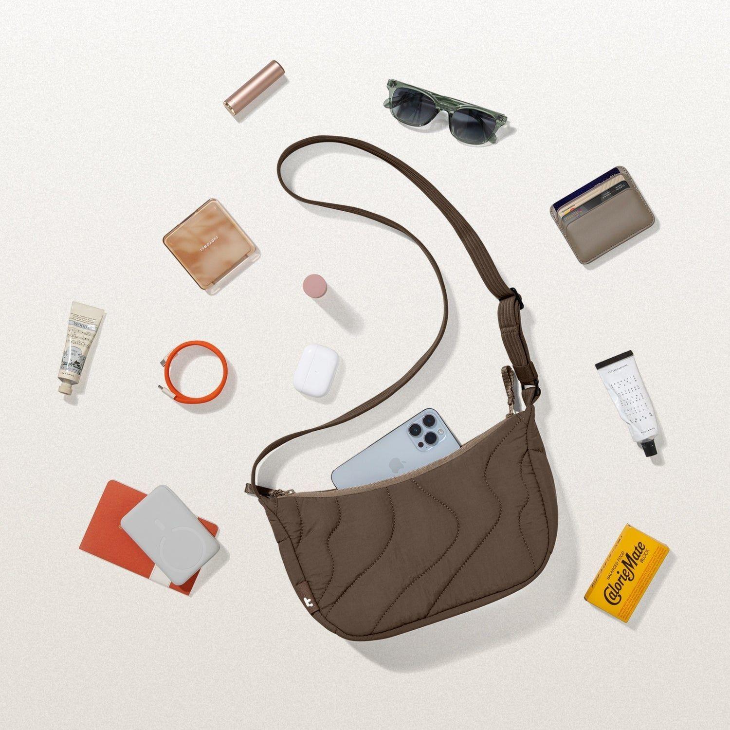 Tomtoc Bolso Bandolera Terra-T34 Ligero 3,5L Caramelo-8