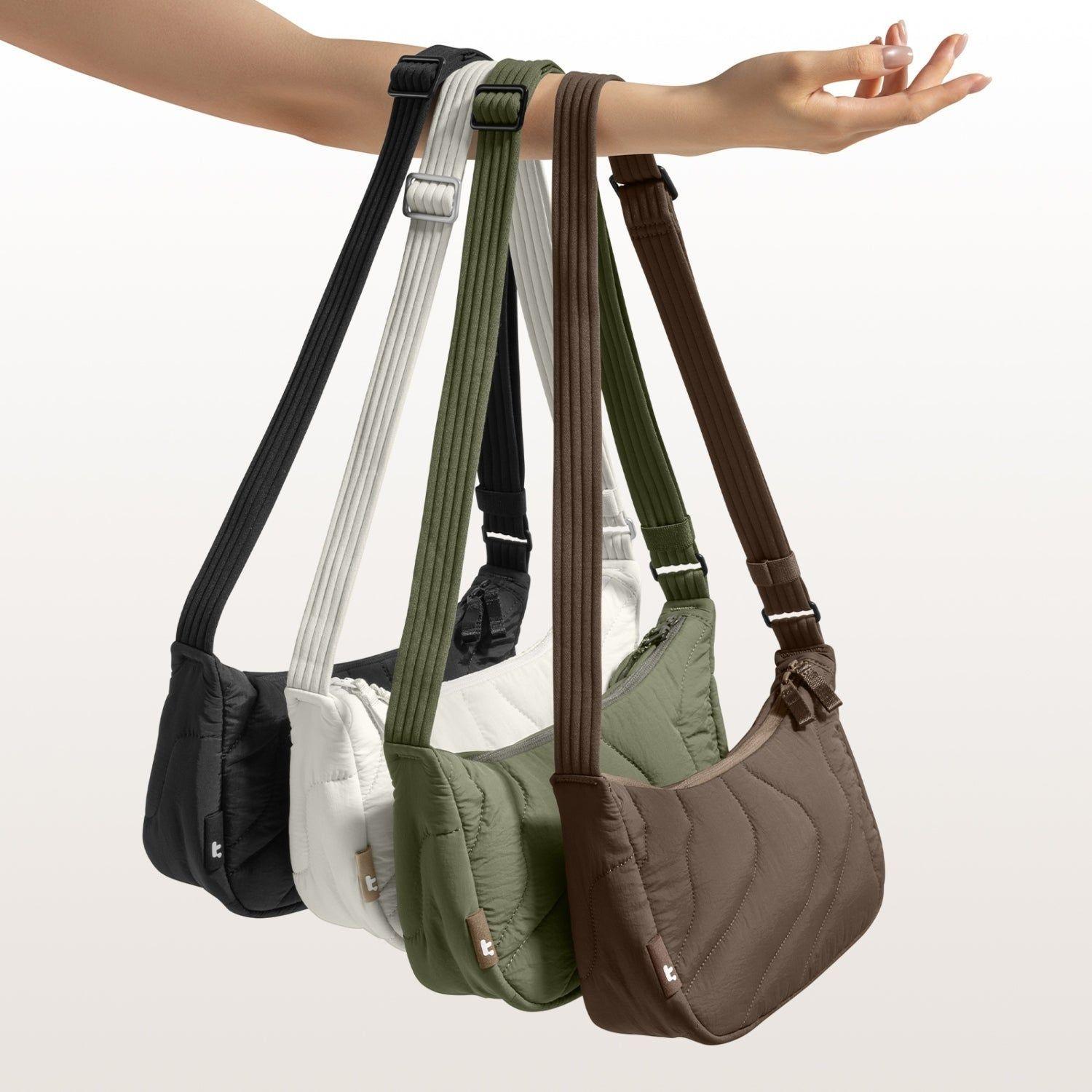 Tomtoc Bolso Bandolera Terra-T34 Ligero 3,5L Caramelo-9
