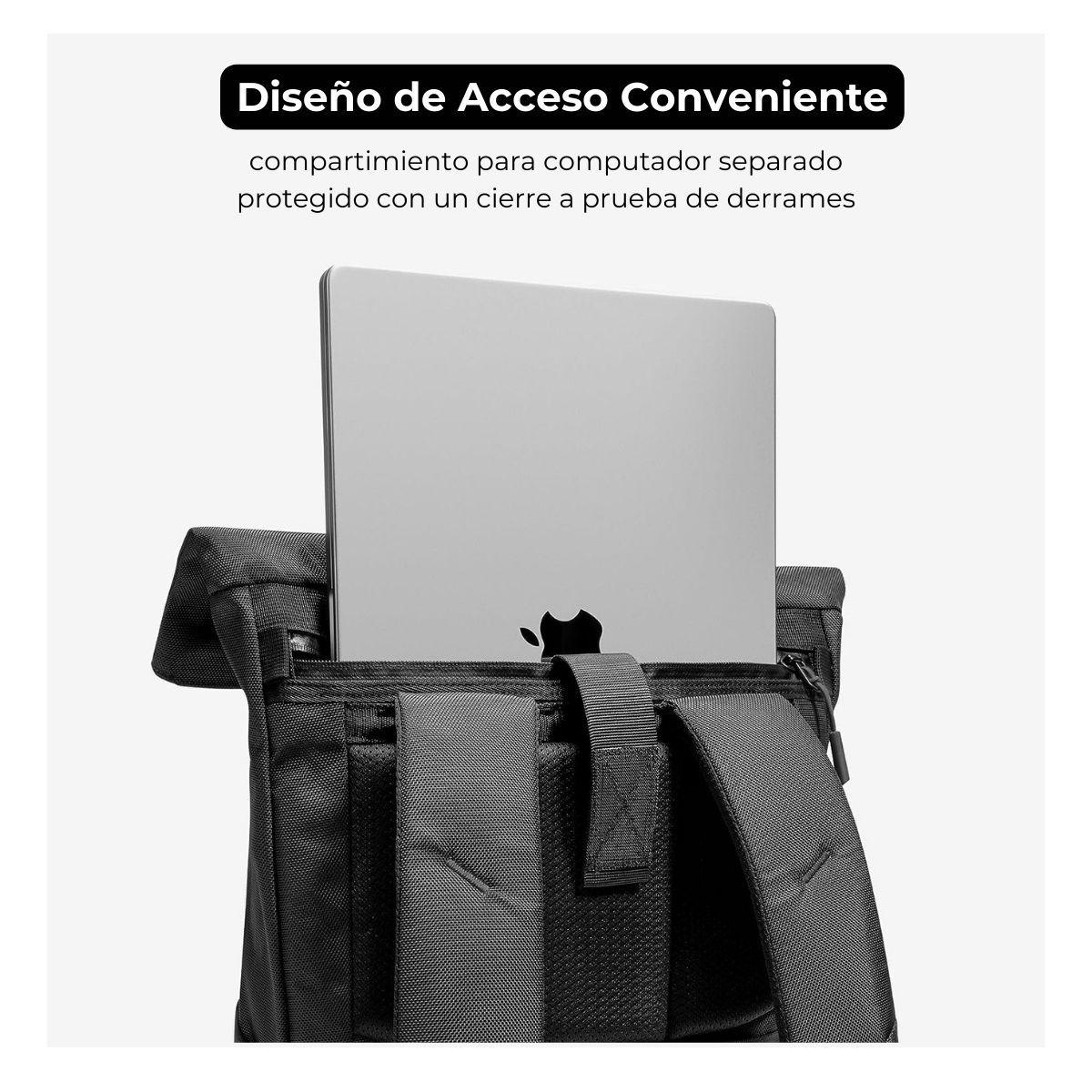 Tomtoc Mochila de Viaje Navigator-T61 para Macbook 16" (20L) - Negro-4