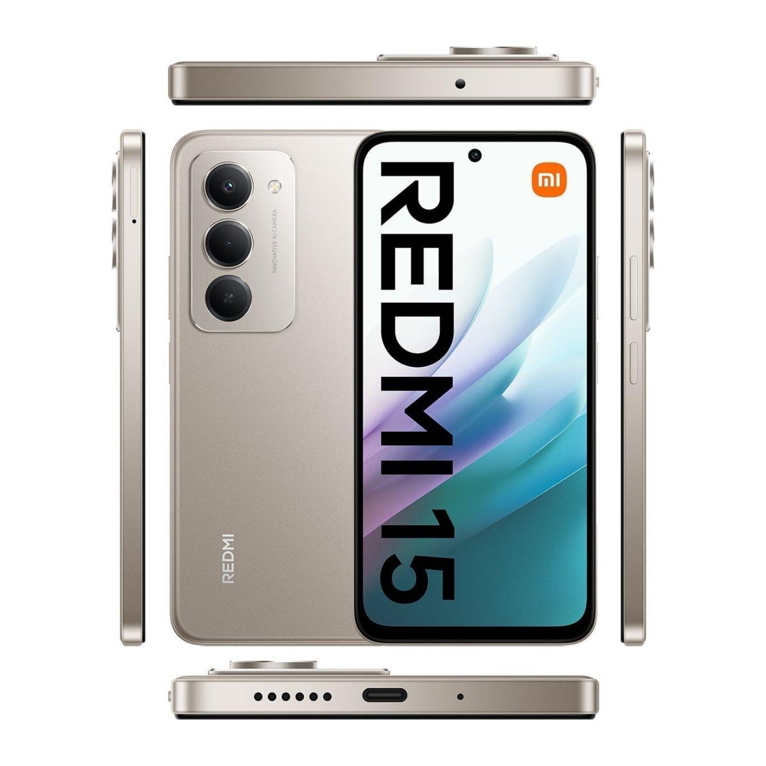 Xiaomi Redmi 15 4G LTE 8GB + 256GB Gris Titán-2