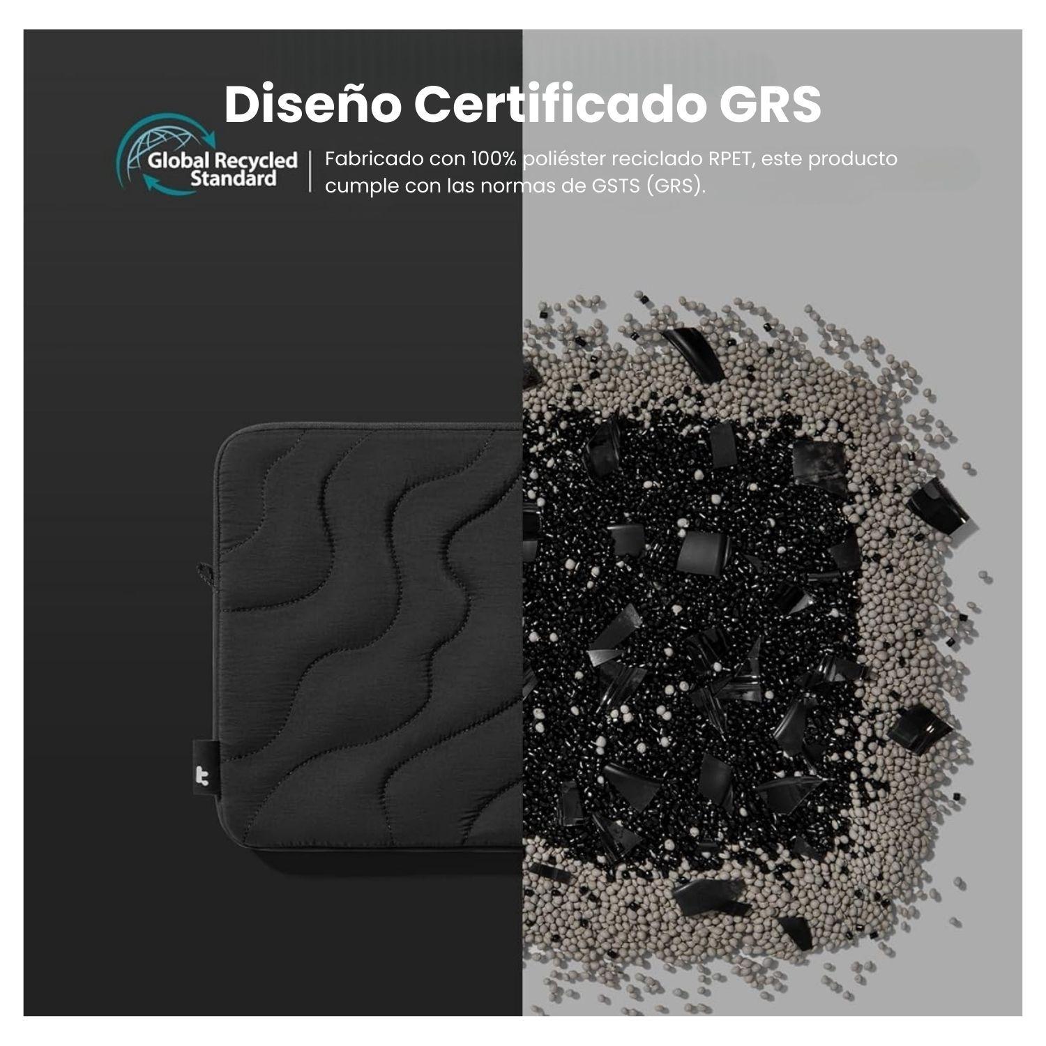 Tomtoc Funda Terra-A27 para MacBook Air 13" - Negro-5
