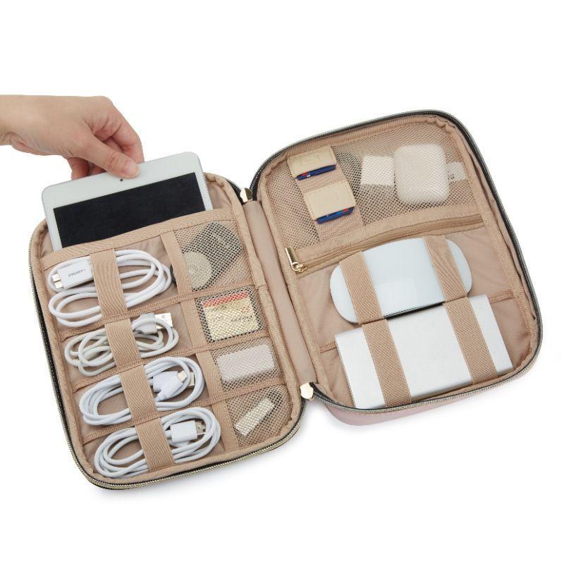 Bagsmart Organizador Electrónico Universal para Viajes Rosado-6