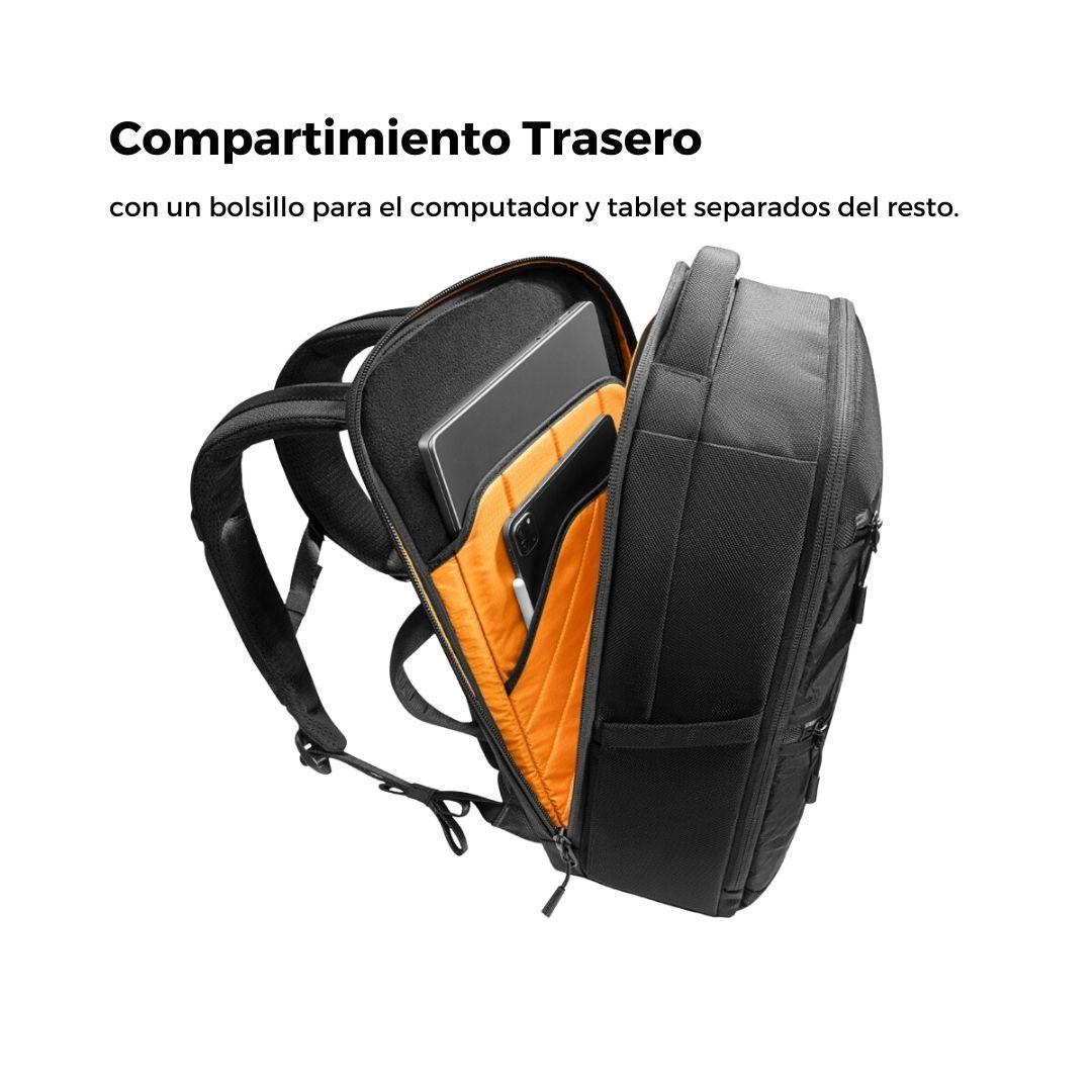 Tomtoc Mochila Premium TechPack-T73 X-PAC 30L Macbook 16" Negro-7