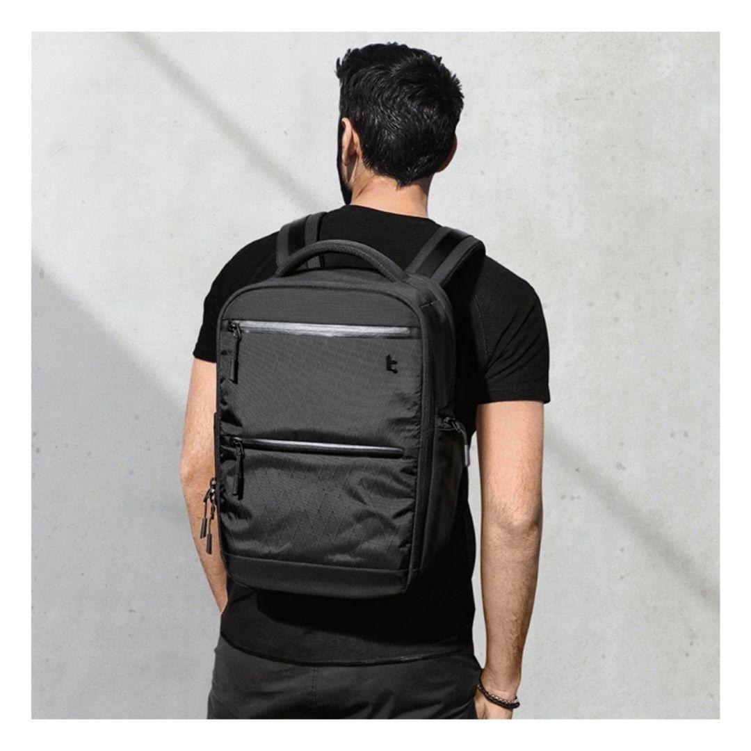 Tomtoc Mochila Premium TechPack-T73 X-PAC 30L Macbook 16" Negro-2