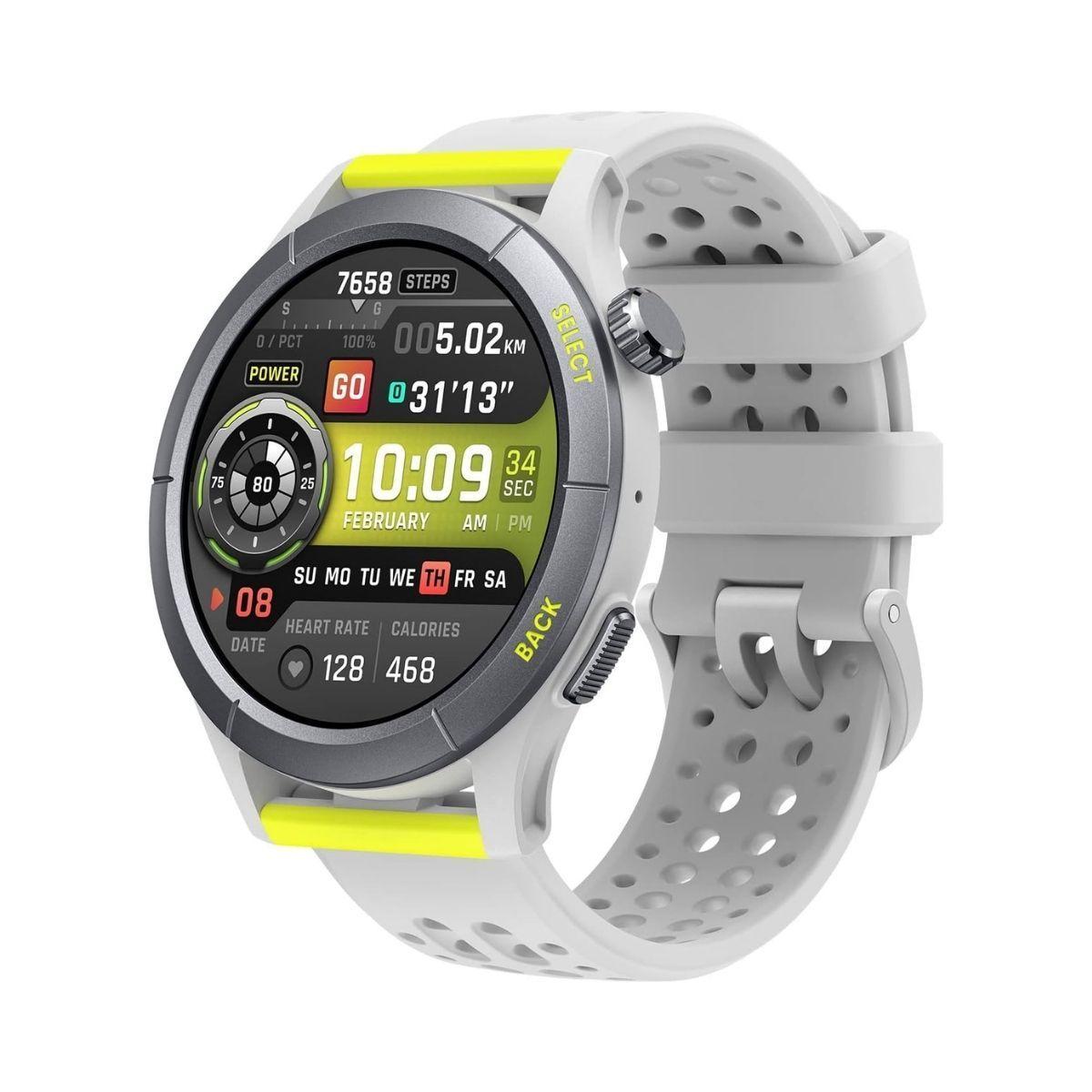 Amazfit Cheetah Round Reloj Inteligente para Corredores Alexa Integrado Gris-0