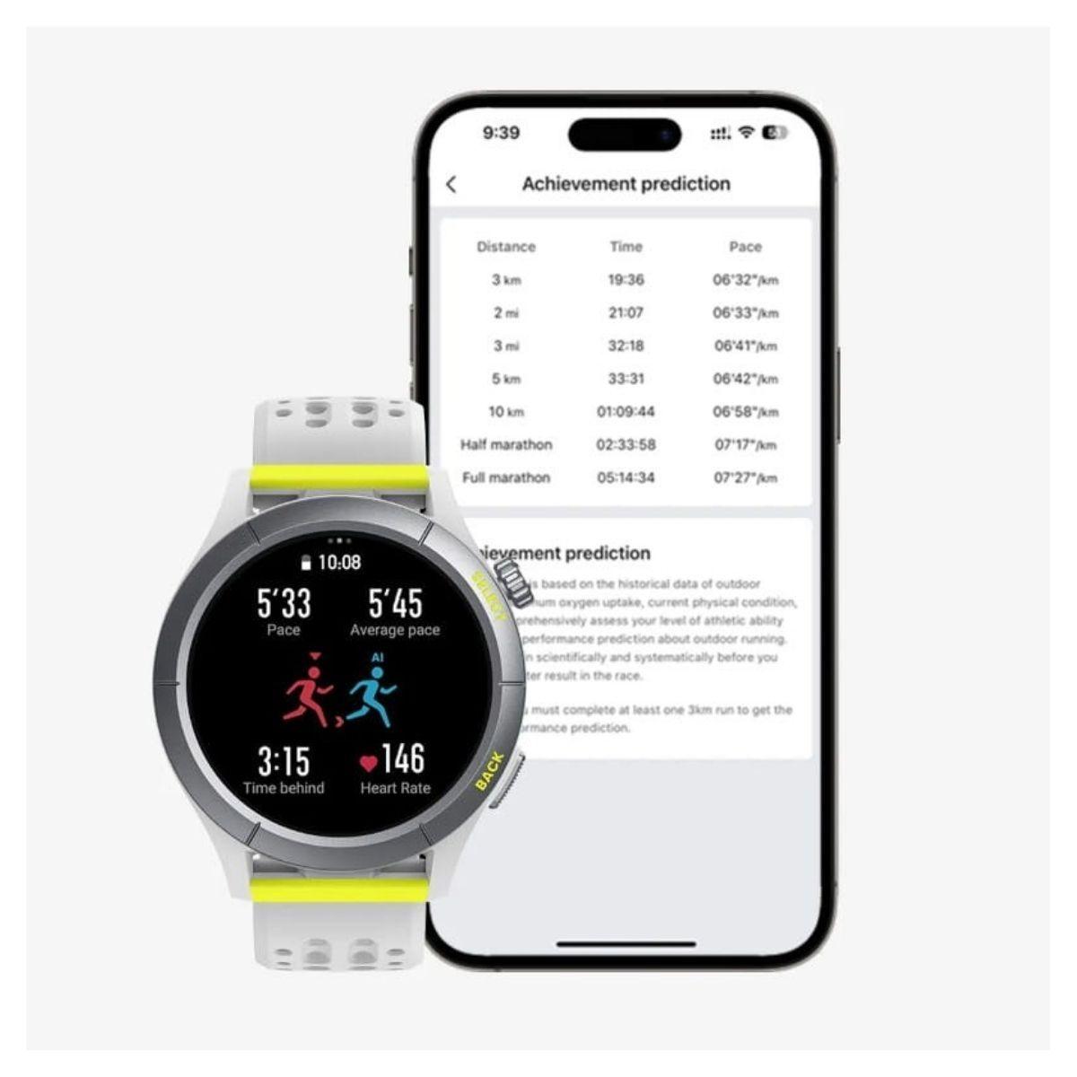 Amazfit Cheetah Round Reloj Inteligente para Corredores Alexa Integrado Gris-3