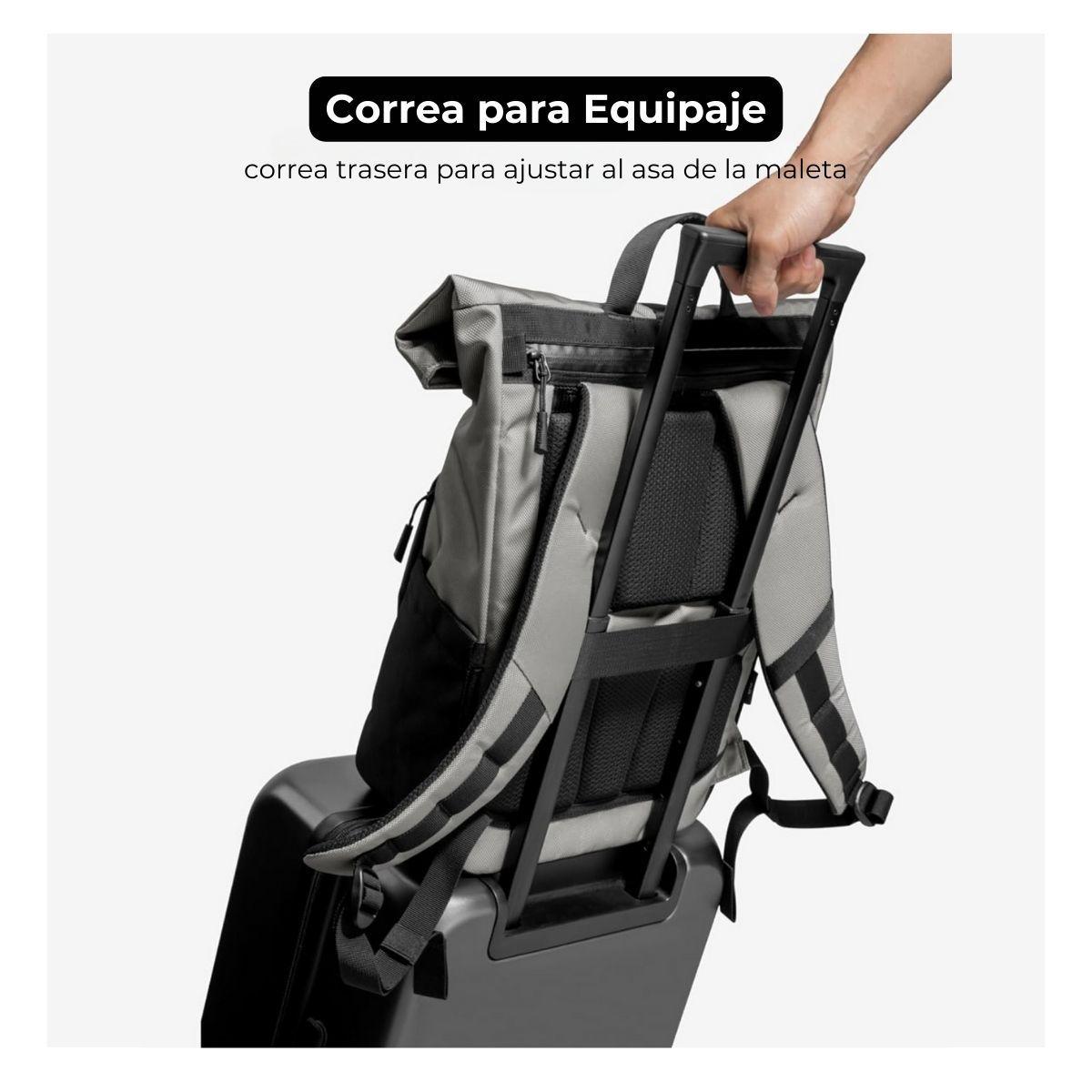 Tomtoc Mochila de Viaje Navigator-T61 para Macbook 16" - Gris-7