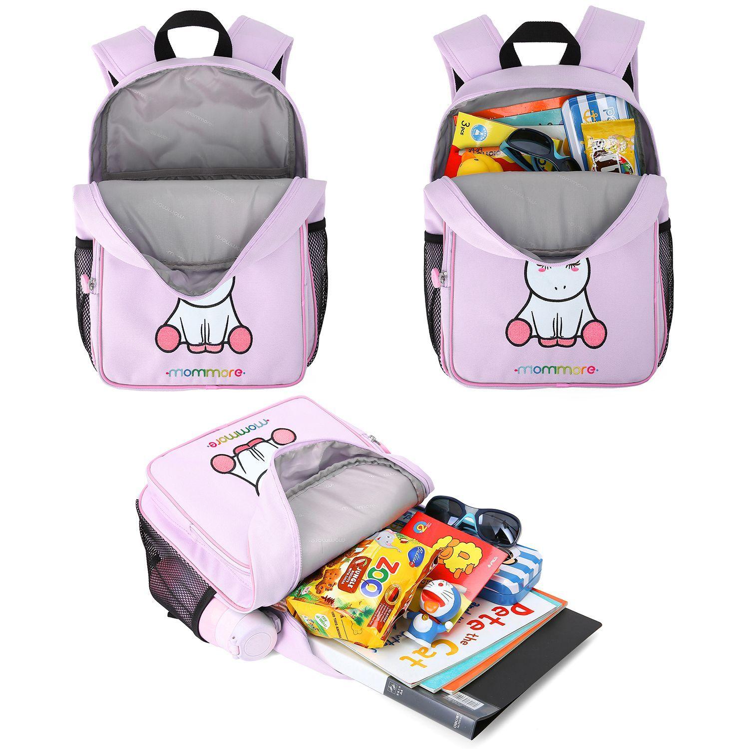 MOMMORE MOCHILA LOGY PARA NIÑOS - MORADO-1