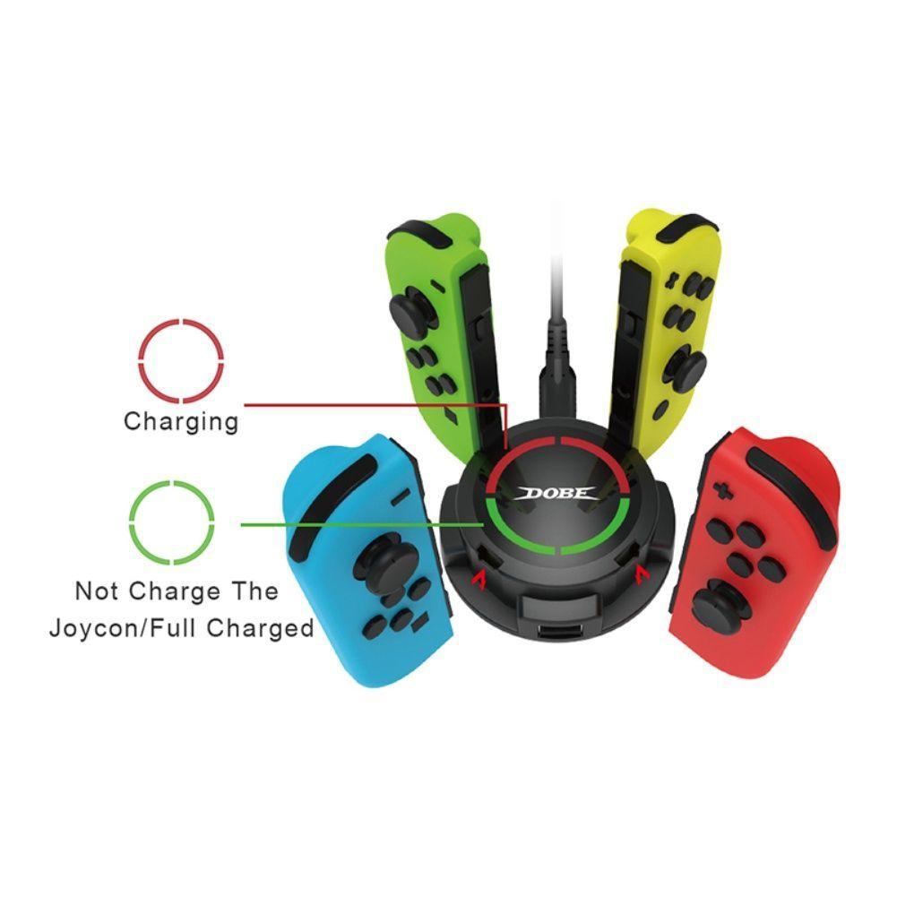 Dobe - Cargador Para Joy-Con de Nintendo Switch - Hasta 4-2