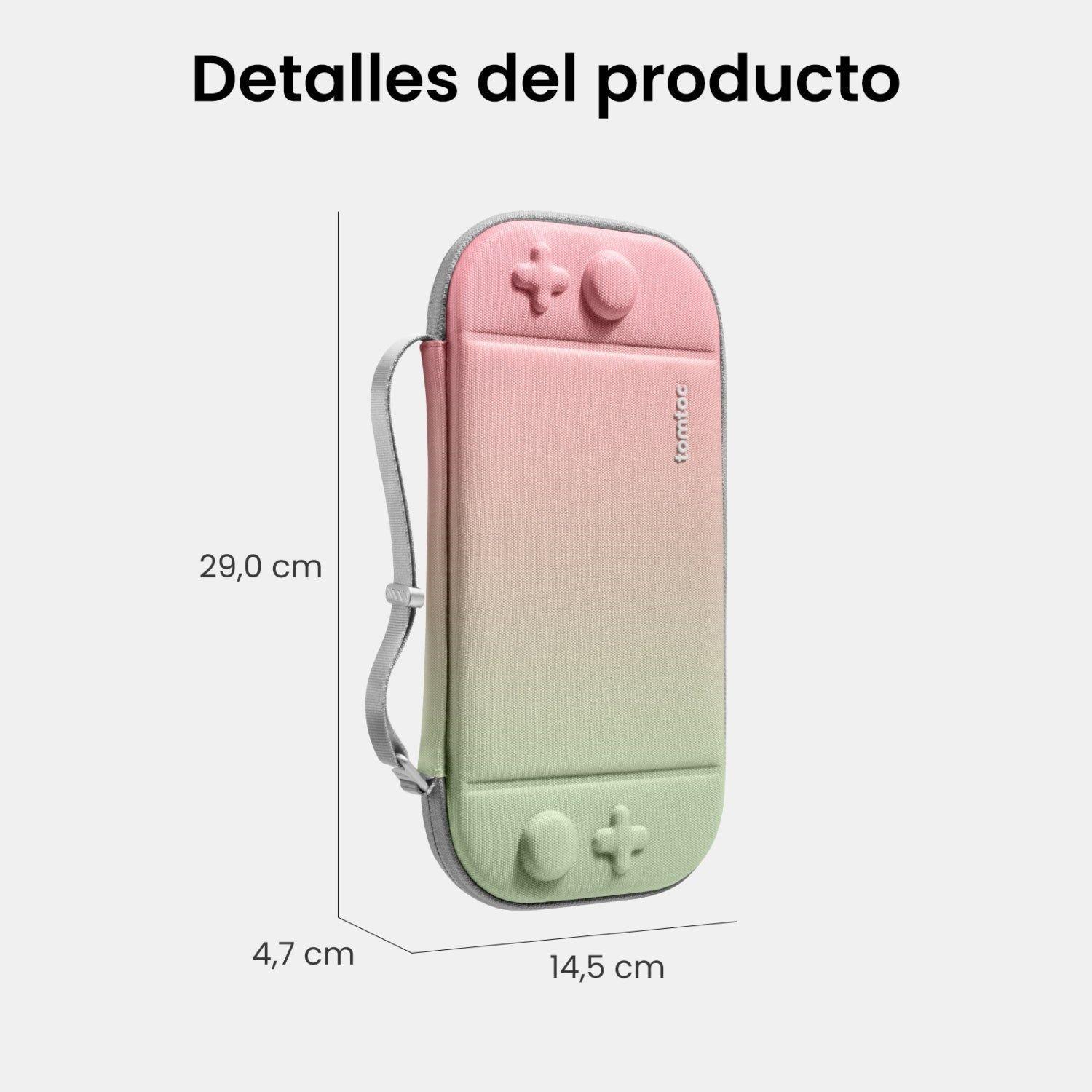 Tomtoc Funda Rígida FancyCase-G05 para Nintendo Switch 2 Ed. Degradado Flor de Cerezo-2