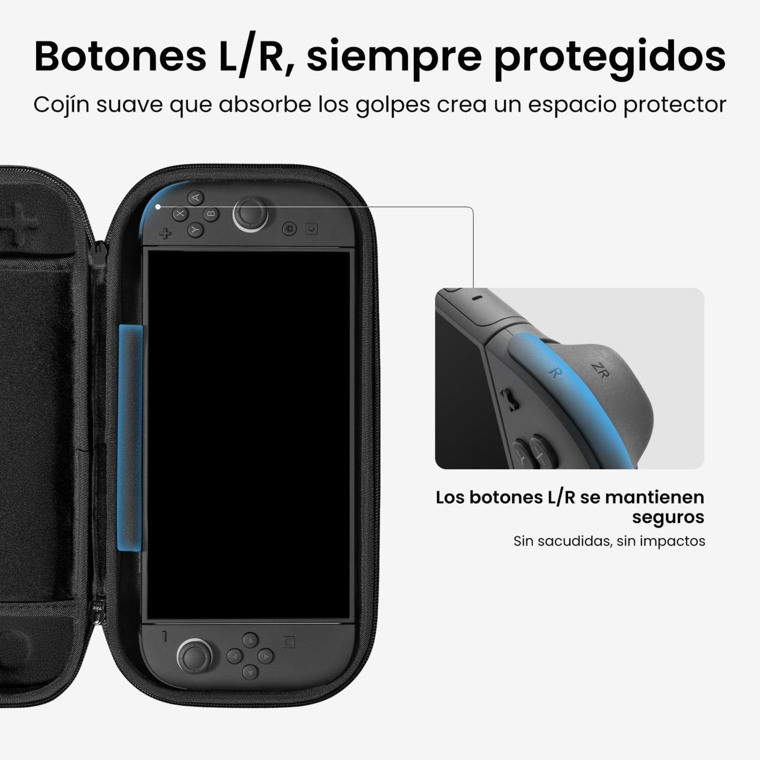 Tomtoc Funda Rígida FancyCase-G05 para Nintendo Switch 2 Ed. Degradado Flor de Cerezo-9