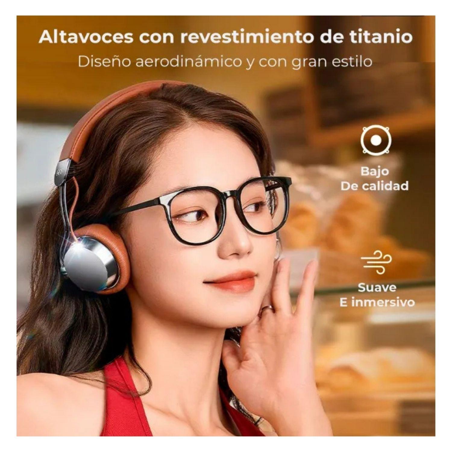 QCY Era 7 Audífonos Inalámbricos Retro ENC con IA Blanco-6