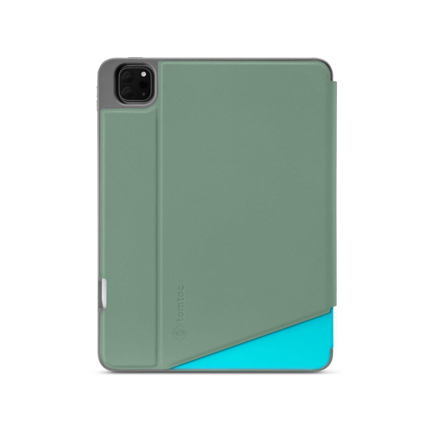 Tomtoc - Funda vertical para iPad Pro de 12,9 pulgadas (3.a / 4.a generación) - Cactus-0