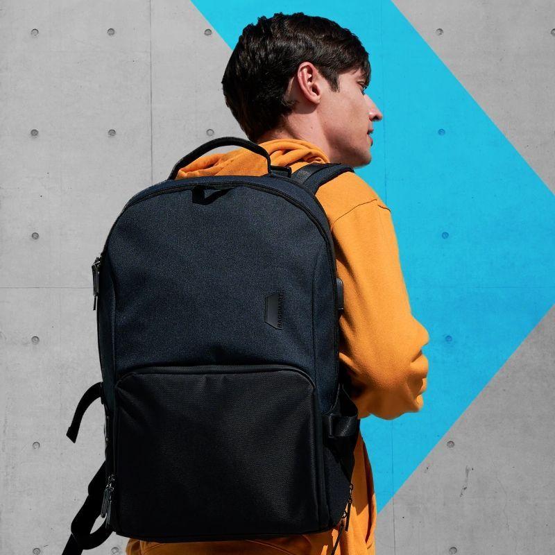 Bagsmart Mochila para viaje FALCO- 15.6'' Negro
-3